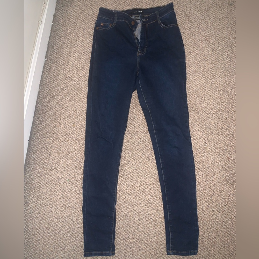 Fashion Nova Supernatural High Rise Jeans - Dark Wash